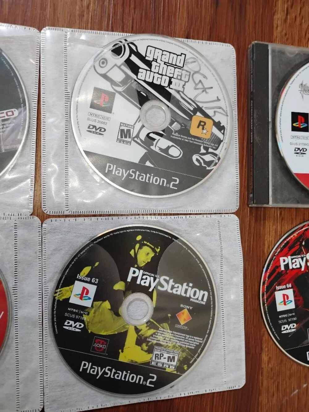 PlayStation 2 Video Games Lot (7) Spyro GTA 3 Kingdom Hearts Ratchet Clank